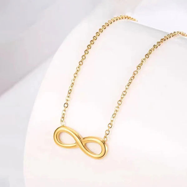 Infinity Golden pendant