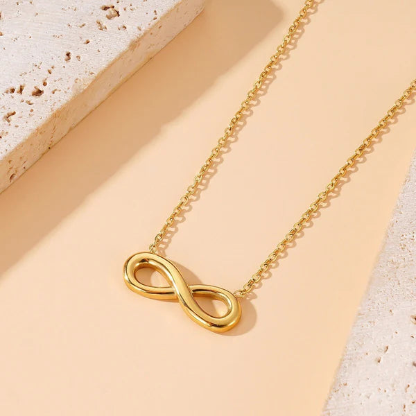 Infinity Golden pendant